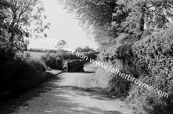 LORRY ACCIDENT NEAR NEW INN